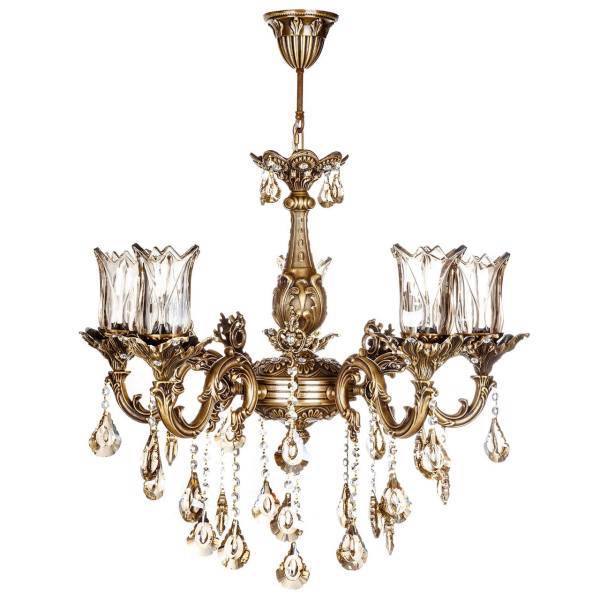 لوستر چشمه نور 5 شعله کد M3512/5A، Cheshmeh Noor M3512/5A FIVE Branches Chandelier