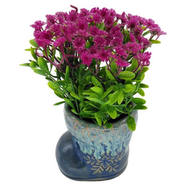 گلدان به همراه گل مصنوعی کیدتونز کد KGG-004-1، Kidtunes KGG-004-1 Flower And Pot