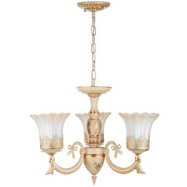 لوستر چشمه نور 3 شعله کدS3328/3، Cheshmeh Noor S 3328/3 Three Flames Ceiling Chandelier