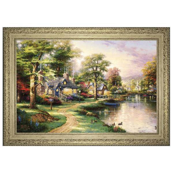 تابلو گالری هنری پیکاسو طرح توماس کینکد کد 0135