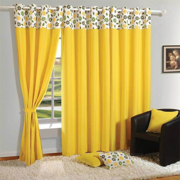 پرده کتان ساوایام هند مدل CU PCC L 5203 ارتفاع 280 سانتی متر، Swayam CU PCC L 5203 Curtain 280cm