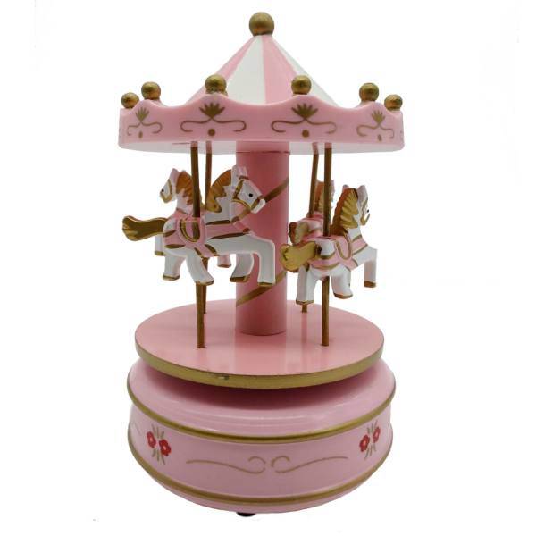 ماکت موزیکال کیدتونز طرح چرخ و فلک کد 2-KDT-048، Kidtunse Carousel KDT-048- 2 Musical Maquette