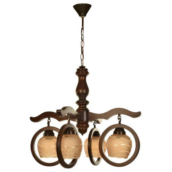 لوستر دیلایت 4 شعله مدل Ghasedak/4CH، Delight Ghasedak/4CH Four Branches Chandelier