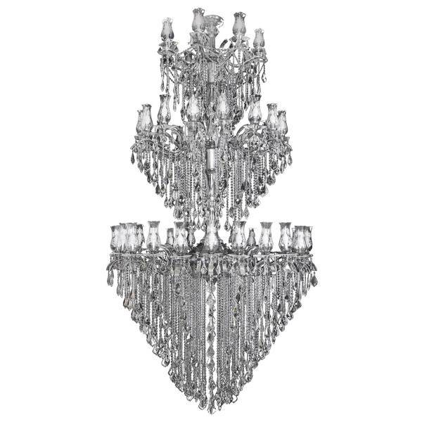 لوستر چشمه نور 42 شعله کد 6647، Cheshmeh Noor 6647 Fourty Two Flames Chandelier