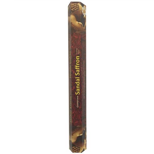 عود خوشبو کننده دارشان مدل Sandal Saffron، Darshan Sandal Saffron Incense Sticks