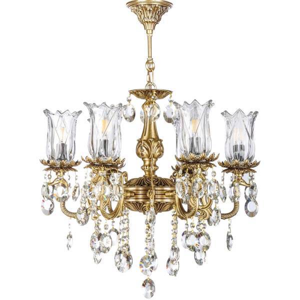 لوستر چشمه نور6 شعله کد S3568/6، Cheshmeh Noor S3568/6 Six Flames Chandelier