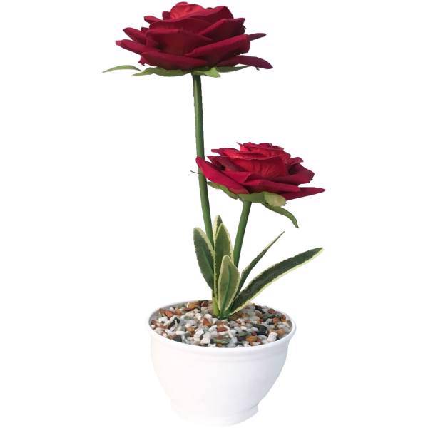 گلدان به همراه گل مصنوعی کارا مدل 12015، Kara 12015 Flower And Pot
