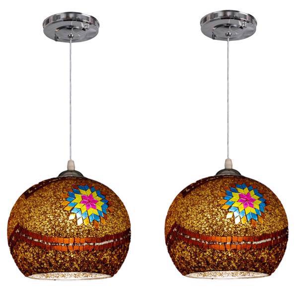 چراغ آویز دیلایت 1 شعله کد DEL22-250x2 بسته 2 عددی، Delight DEL22-250x2 One Branch Hanging Light Pack Of 2