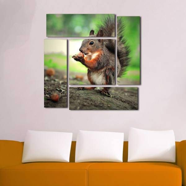 تابلوی دیواری 5 تکه بارمان مدل TA-406، Barman TA-406 Tableau 5 Pcs