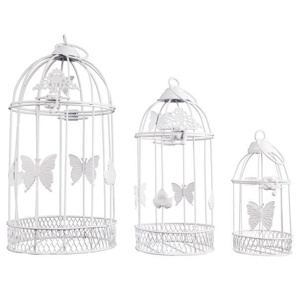 قفس دکوراتیو پرایم کد 608001 مجموعه سه عددی، Prime 608001 Decorative Cage 3 Pcs