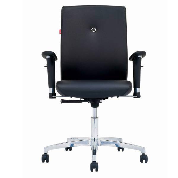 صندلی اداری نیلپر مدل SM810 چرمی، Nilper SM810 Leather Chair