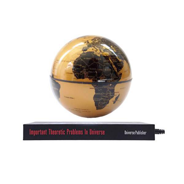 کره جغرافیایی مغناطیسی معلق مدل کتاب، Book Magnetic Floating Sphere