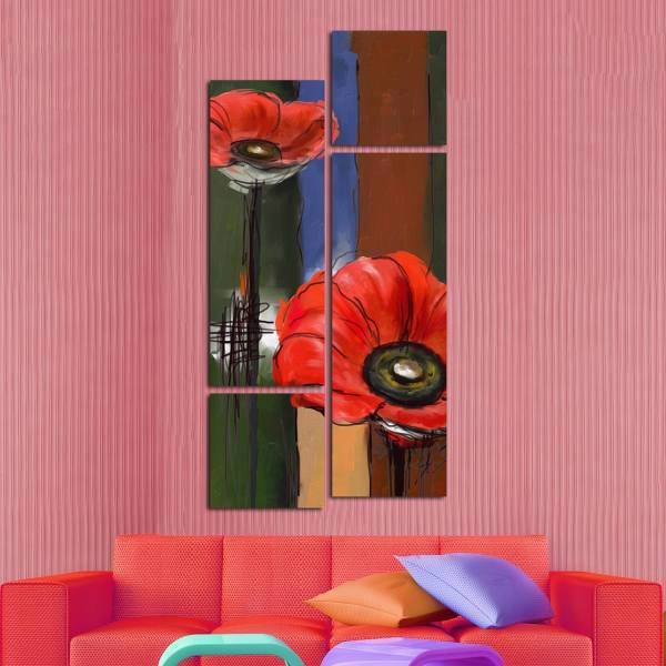 تابلو دیواری 4 تکه آریکان کد TA2403، Arikan TA2403 Tableau 4 Pcs