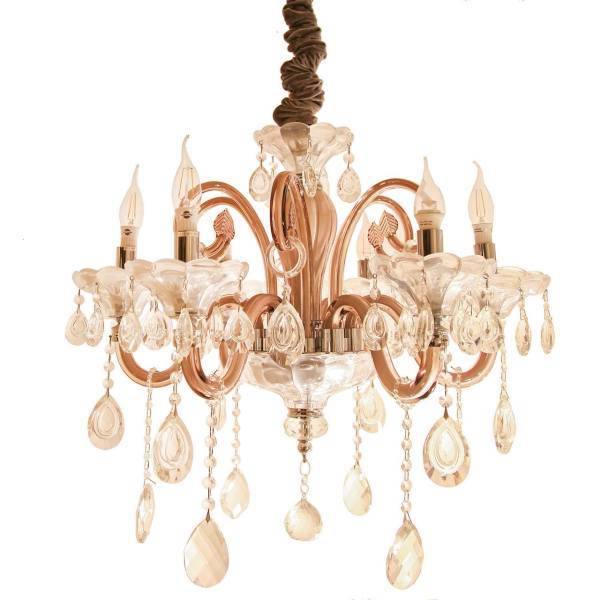 لوستر مجلل6 شعله کد 83980/6، Mojalal 83980/6 six Flames Chandelier