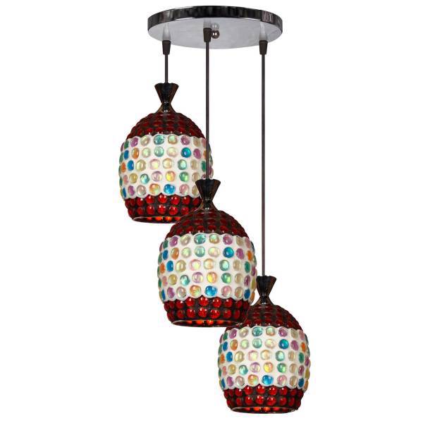 چراغ آویز دیلایت 3 شعله کد GH092-3، Delight GH092-3 Three Branch Hanging Lamp