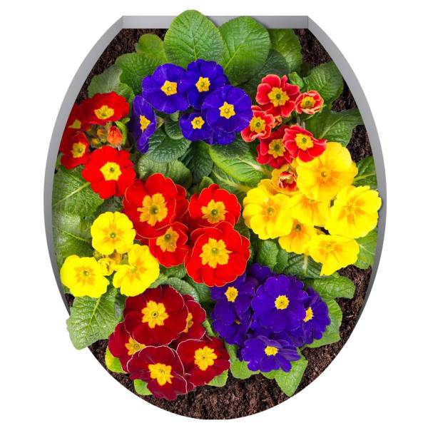 استیکر ژیوار طرح گل های رنگارنگ، Zhivar Color Full Flowers Sticker