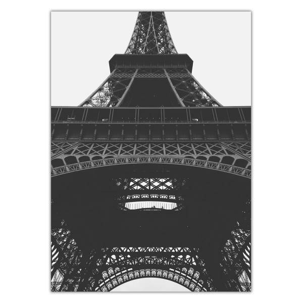 تابلو شاسی ونسونی طرح Retro Eiffel سایز 50x70 سانتی متر، Wensoni Retro Eiffel Chassis Size 50 x 70 Cm