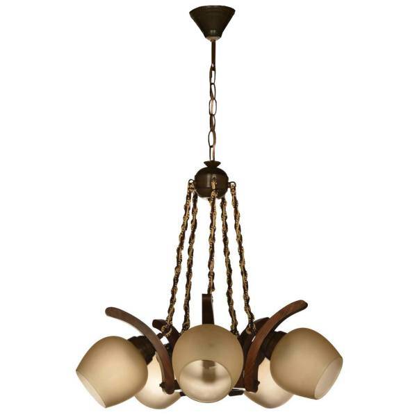 لوستر دیلایت 5 شعله مدل Laleh/5CH، Delight Laleh/5CH Five Branches Chandelier