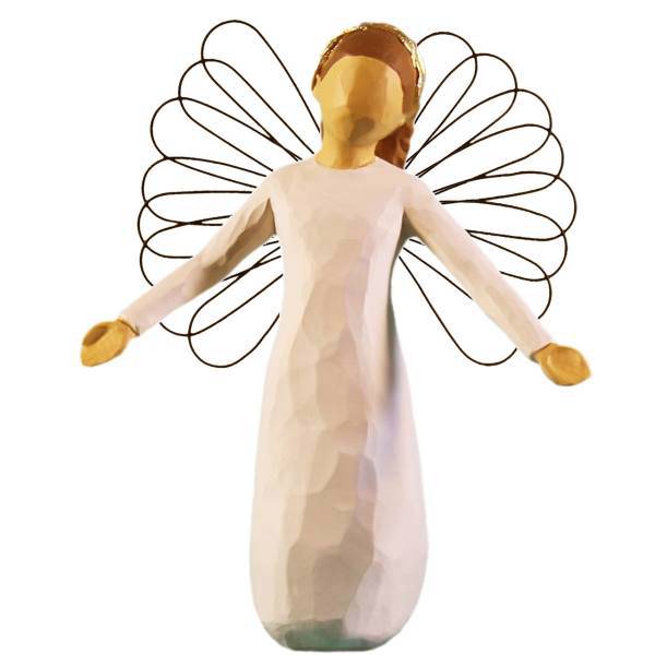 مجسمه امین کامپوزیت مدل فرشته نعمت کد 94/1، Amin Composite Angel Of Blessings 94/1 Statue