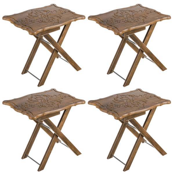 میز عسلی مدل Veronika ست 4 عددی، Veronika End Table 4 Pcs