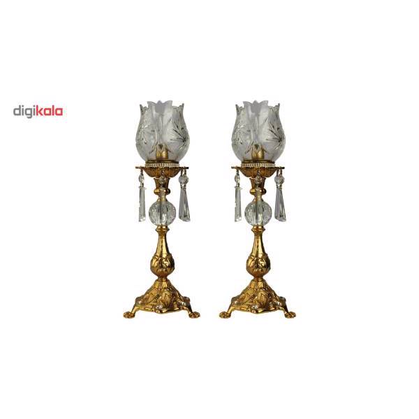 شمعدان دیلایت کد 91081Gold یک جفت، Delight 91081Gold Candle Stick A Pair