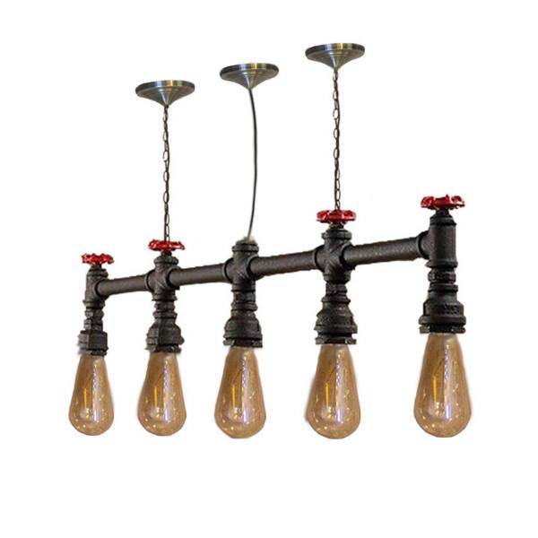 لوستر سقفی آرتا 5 شعله کد 186، Arta 186 Five Flames Ceiling Chandelier