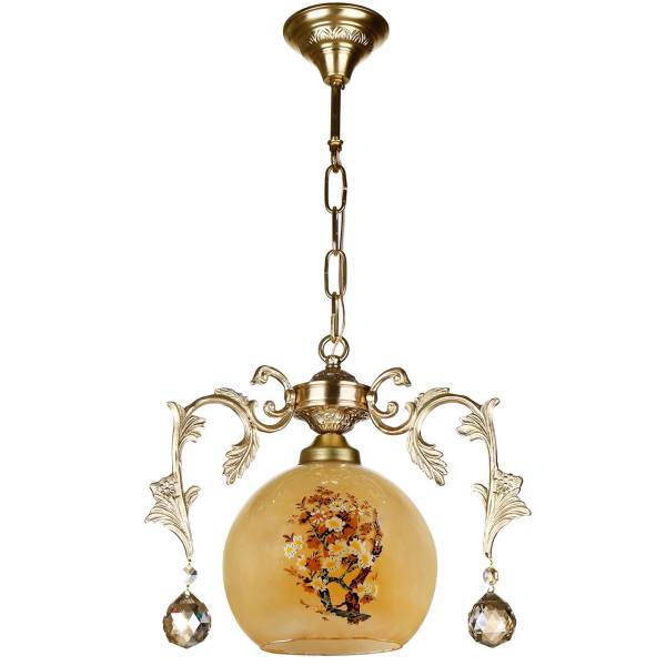 چراغ آویز چشمه نور 1 شعله کد C2741/1H، Cheshmeh Noor C2741/1H One Flame Hanging Lamp