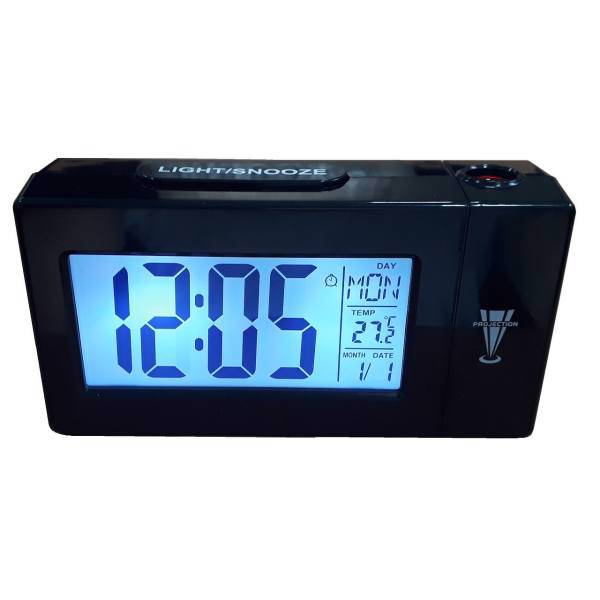 ساعت رومیزی پروژکتوری و دما سنج مدل HH-06742، HH-06742 Projection Table Clock And Thermometer