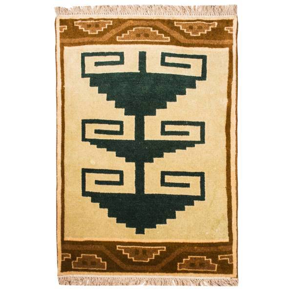 گبه دستبافت نیم متری سرزمین فرش کد GB9605