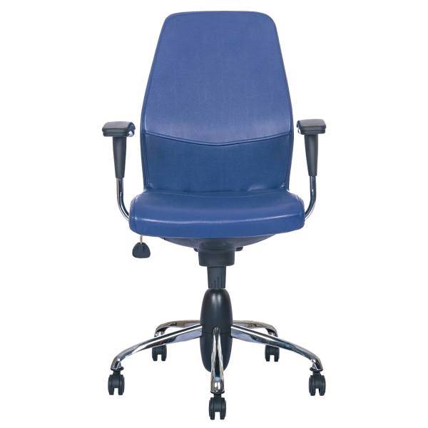 صندلی اداری نیلپر مدل SK708g چرمی، Nilper SK708g Leather Chair