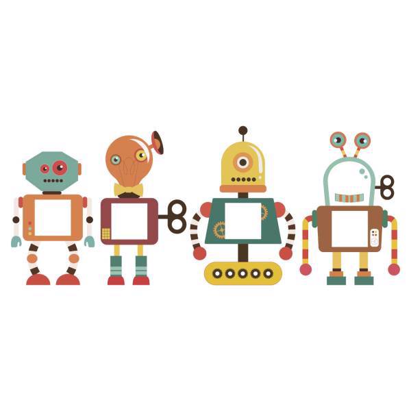 استیکر سالسو طرح Robot، Salso Robot Sticker