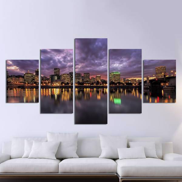 تابلو دیواری 5 تکه آریکان کد TA2104، Arikan TA2104 Tableau 5 Pcs