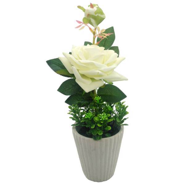 گلدان به همراه گل مصنوعی کیدتونز کد KGG-014-4، Kidtunes KGG-014-4 Flower And Pot