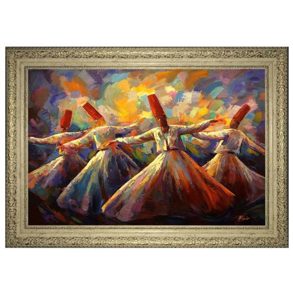 تابلو گالری هنری پیکاسو طرح عماد ریزک کد 0736