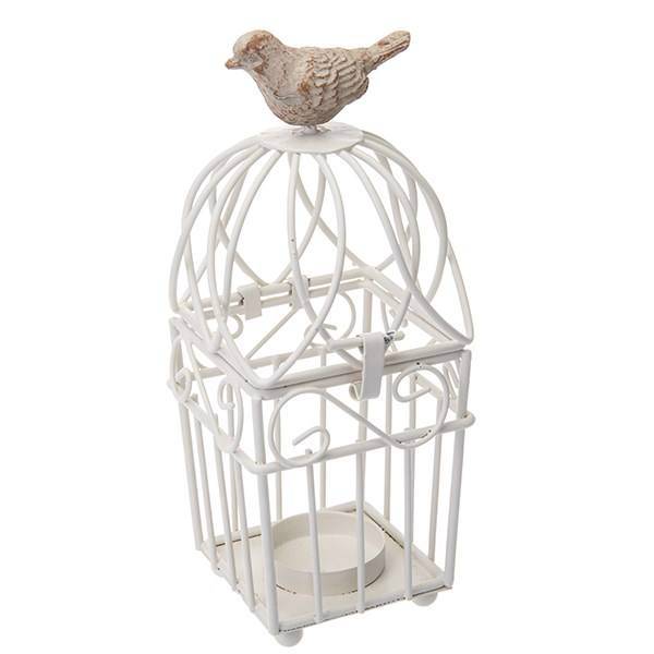 جاشمعی Jacks Gift مدل پرنده و قفس کد 05114، Jacks Gift Bird And Cage 05114 Candle Holder