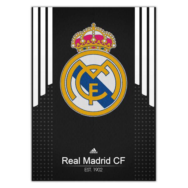 تابلوی ونسونی طرح Real Madrid Black 2016 سایز 50x70، Wensoni Real Madrid Black 2016 Chassis 50x70