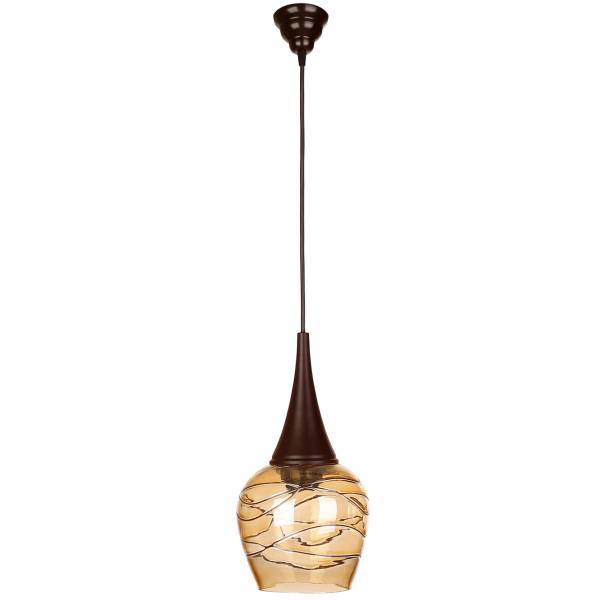 چراغ آویز چشمه نور 1 شعله کد G550/1H-BR، Cheshmeh Noor G550/1H-BR One Flame Hanging Lamp