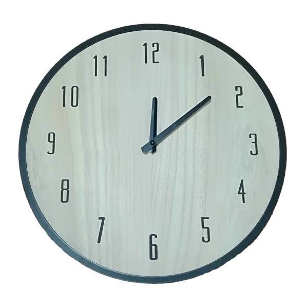 ساعت دیواری ونکو مدل Natural Black، Wenko Natural Black Wall Clock