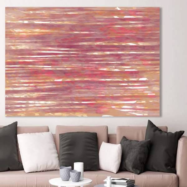 تابلو بوم خط روزتو طرح رولیش 5، Rouzeto Rolish 5 Canvas