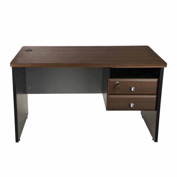 میز اداری فرامین مدل 220M، Faramin 220M hazelnut office desk