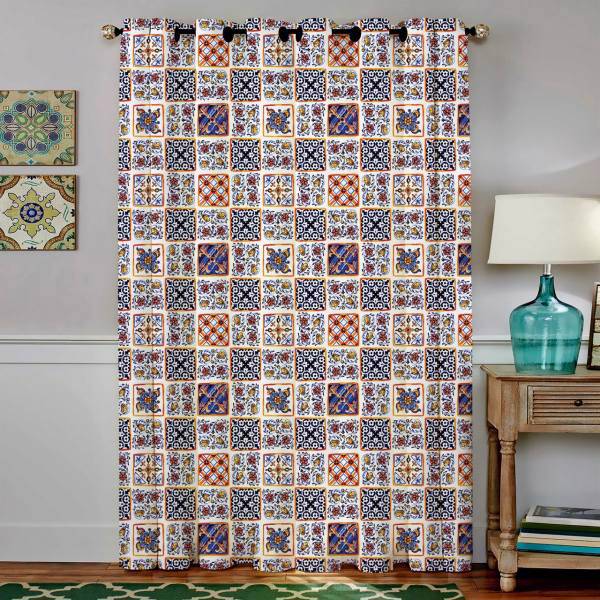 پرده مخمل رنس مدل C4-50080 ارتفاع 190 سانتی متر، Rence C4-50080 Curtain 190 cm