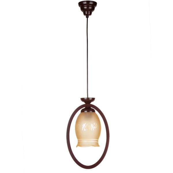 چراغ آویز چشمه نور 1 شعله کد G522/1H، Cheshmeh Noor G522/1H One Branch Hanging Lamp