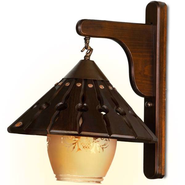 چراغ دیواری دارکار مدل کلاه چینی کد 454، Darkar 454 Kolah Chini Wall Lamp