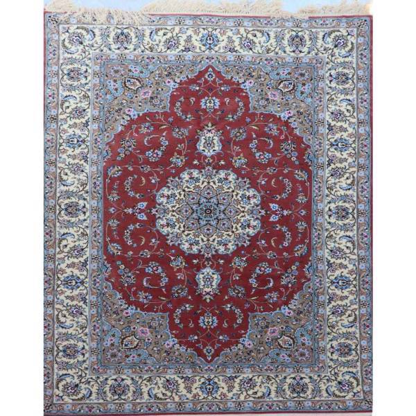 جفت فرش دستباف کاشان 6 متری کد 613614، Kashan handmade rug