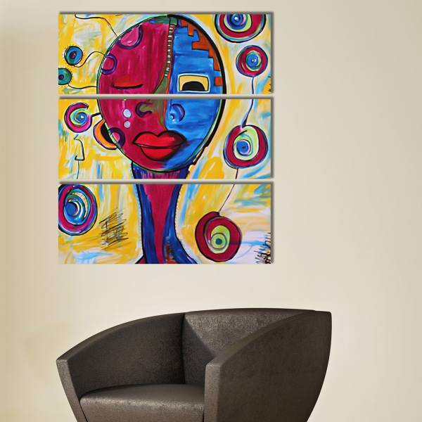 تابلو دیواری 3 تکه آریکان کد TA1310