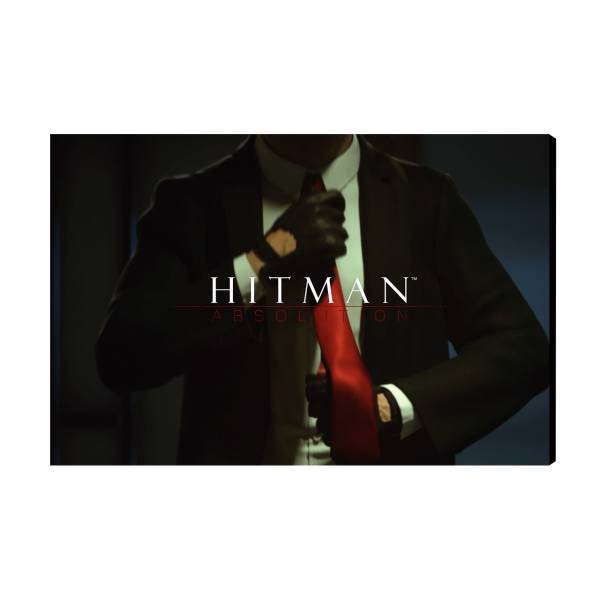 تابلو شاسی عرش مدل AS254 طرح hitman سایز 20x30 سانتی متر