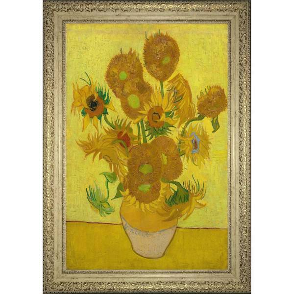 تابلو گالری هنری پیکاسو طرح گل های آفتاب گردان