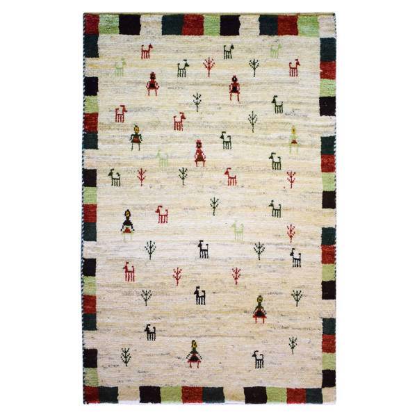 گبه دستبافت یک متری بیات کد BT-256467