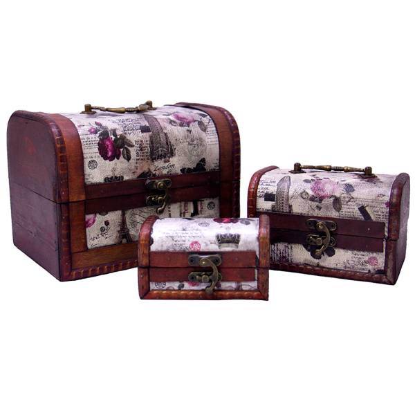 جعبه دکوری ایرسا مدل صندوقچه مجموعه 3 عددی، Irsa box Decorative Pack Of 3