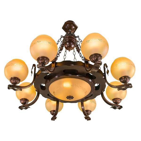 لوستر دارکار مدل رومی 8 شعله کد 234، Darkar 234 Roomi Eight Branches Chandelier